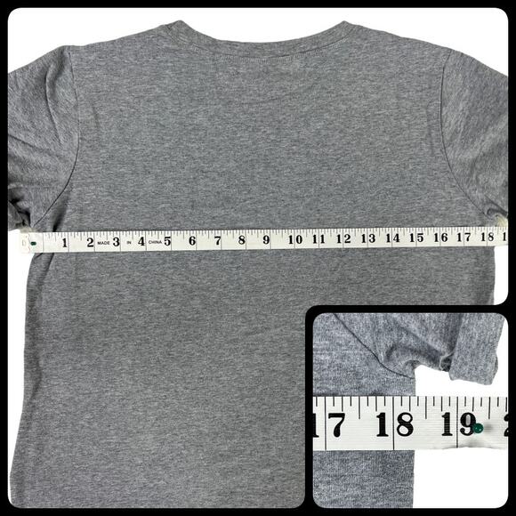 Sorry I Can’t I Have Plans with My Cat Tee Shirt TShirt Gray Short Sleeve Crew N - Picture 6 of 9